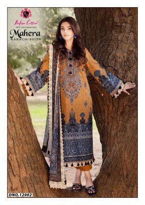 Nafisa Cotton Mahera Karachi Suit Vol 12 Readymade Catalogue Pcs Wholesale Rate  readymade suit catalogs