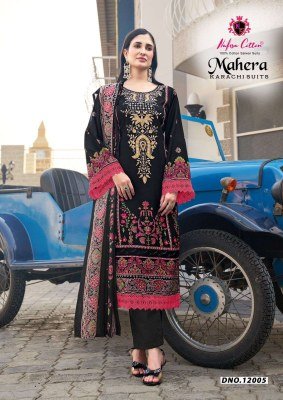 Nafisa Cotton Mahera Karachi Suit Vol 12 Readymade Catalogue Pcs Wholesale Rate  readymade suit catalogs