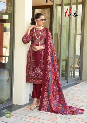 Naira vol 1 by Hala pure digital printed dress material in amaviexpo  salwar kameez catalogs