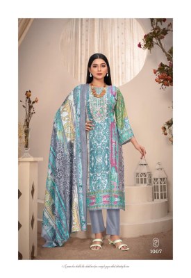 Naira vol 1 by Saanvi Trends Heavy lawn cotton printed kurti pant and dupatta catalogue at affordable rate salwar kameez catalogs