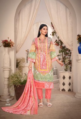 Naira vol 1 by Saanvi Trends Heavy lawn cotton printed kurti pant and dupatta catalogue at affordable rate salwar kameez catalogs