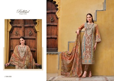 Naira vol 43 by Belliza pure cotton digital printed unstitched dress material catalogue at low rate salwar kameez catalogs