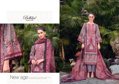 Naira vol 54 by Belliza pure cotton digital printed unstitched salwar suit catalogue salwar kameez catalogs