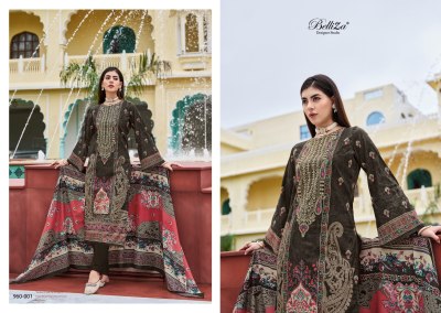 Naira vol 71 by Belliza pure cotton printed unstitched suit catalogue salwar kameez catalogs