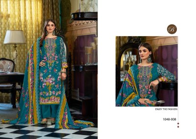 Naira vol 96 by Belliza Pure Cotton Digita Printed Fancy unstitched material catalogue dress material catalogs