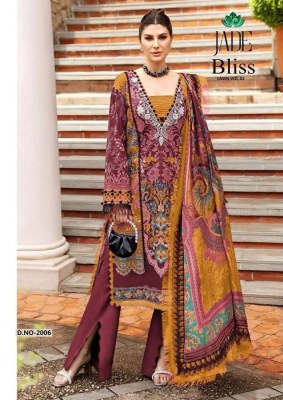 Nandgopal Jade Bliss Vol 2 Pure Karachi Cotton Pakistani Salwar Kameez Catalogue wholesale rate  Amavi