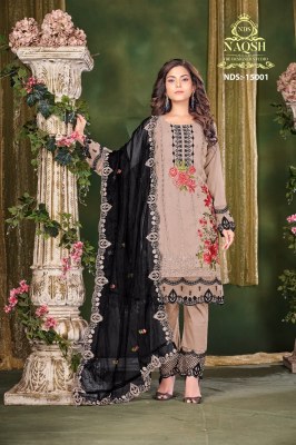 Naqsh designer studio by D NO 15001 pure georgette embroidered readymade suit catalogue readymade suit catalogs