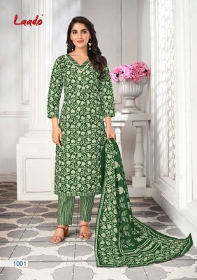 Nargis vol 1 by Laado Pure cotton Printed reaymade suit catalogue at low rate Amavi