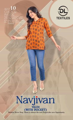 Navjivan vol 4 by DL Fancy Kantha Cotton fabric western wear collection at affordable rate  western wear catalogs