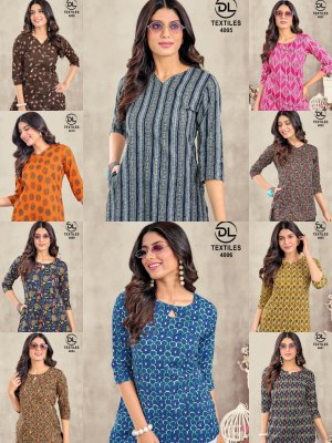 Navjivan vol 4 by DL Fancy Kantha Cotton fabric western wear collection at affordable rate  western wear catalogs