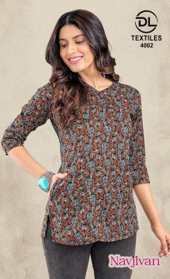 Navjivan vol 4 by DL Fancy Kantha Cotton fabric western wear collection at affordable rate  western wear catalogs