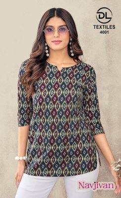 Navjivan vol 4 by DL Fancy Kantha Cotton fabric western wear collection at affordable rate  western wear catalogs