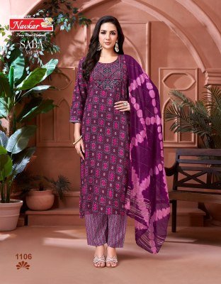 Navkar Saba Vol 11 Ethnic Suit Set  Embroidered Rayon Top, Printed Bottom With Pocket, And Chanderi Dupatta, Wholesale kurtis catalogs