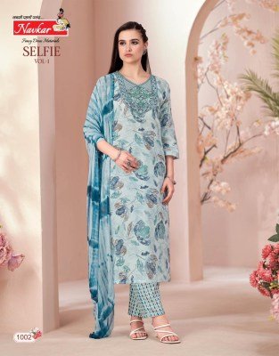 Navkar Selfie Vol 1 Readymade Capsule Foil Print Kurti Pant Set with Pocket readymade suit catalogs