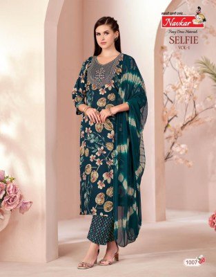 Navkar Selfie Vol 1 Readymade Capsule Foil Print Kurti Pant Set with Pocket readymade suit catalogs