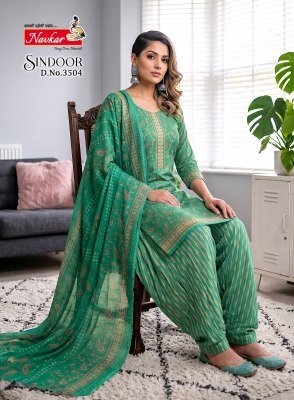 Navkar Sindoor Vol-29 Mix Cotton Readymade Patiyala Suit with Mal Mal Dupatta readymade suit catalogs