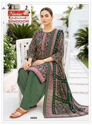 Navkar Sindoor Vol  36 Mix Cotton Patiyala Suit with Dupatta readymade suit catalogs