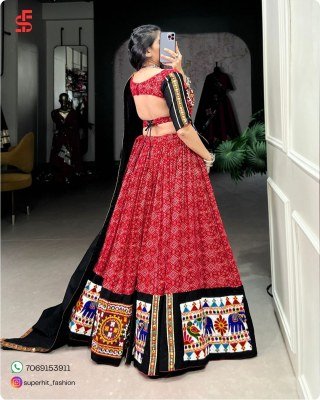 Navratri Collection Cotton Lehenga Choli, Gamthi Work, Garba Dress, Traditional Wear Navratri Garba And Dandiya Night Dress Wholesale  lehenga choli