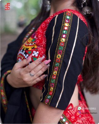 Navratri Collection Cotton Lehenga Choli, Gamthi Work, Garba Dress, Traditional Wear Navratri Garba And Dandiya Night Dress Wholesale  lehenga choli