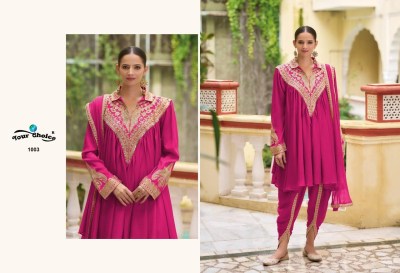Navya by Your Choice Heavy Chinon Flair Kurti with Fancy Afghani with dupatta catalogue at low price readymade suit catalogs