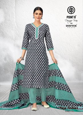 Naya Andaaz Vol 11 by Deeptex Pre Cotton Printed ready to wear suit collection readymade suit catalogs