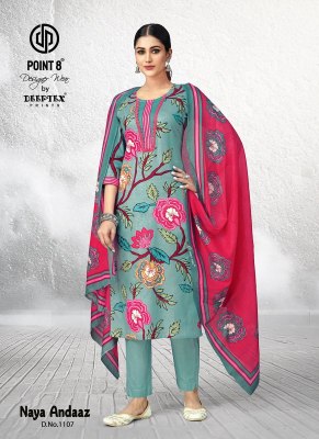 Naya Andaaz Vol 11 by Deeptex Pre Cotton Printed ready to wear suit collection readymade suit catalogs