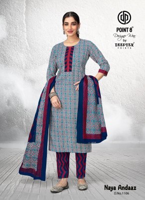 Naya Andaaz Vol 11 by Deeptex Pre Cotton Printed ready to wear suit collection readymade suit catalogs