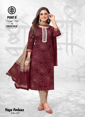Naya Andaaz vol 10 by deeptex Readymade printed top bottom and dupatta catalogue at affordable rate readymade suit catalogs