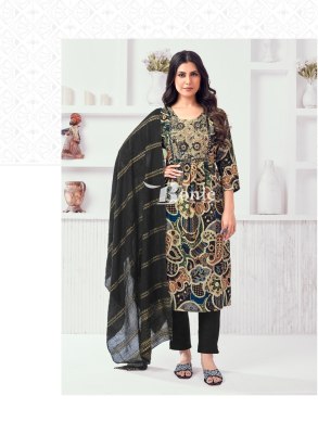 Nayra 7 by Boine heavy reyon prosium printed nyra kurti pant and dupatta catalogue at low rate  readymade suit catalogs