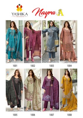 Nayra A by Yashika trends heavy cotton printed exclusive pakistani suit catalogue at affordable rate salwar kameez catalogs