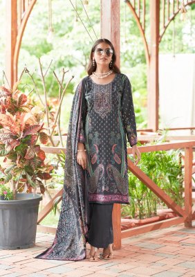 Nayra B by Yashika trends heavy cotton printed unstitched salwar suit catalogue at affordable rate salwar kameez catalogs