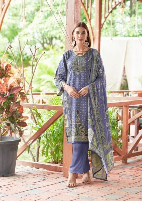 Nayra B by Yashika trends heavy cotton printed unstitched salwar suit catalogue at affordable rate salwar kameez catalogs