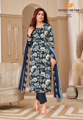 Nayraa vol 1 by Sof Heavy Cotton printed unstitched dress material catalogue at affordable rate salwar kameez catalogs
