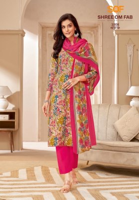 Nayraa vol 1 by Sof Heavy Cotton printed unstitched dress material catalogue at affordable rate salwar kameez catalogs