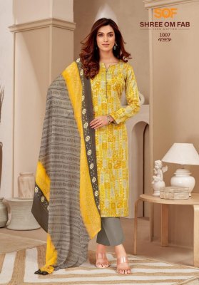 Nayraa vol 1 by Sof Heavy Cotton printed unstitched dress material catalogue at affordable rate salwar kameez catalogs