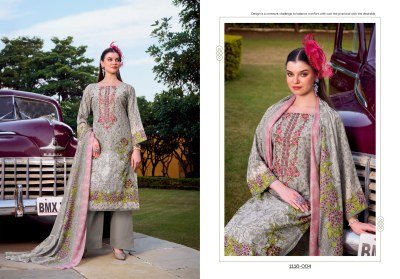 Needle Wonder Vol 3 Premium Cotton Suit with Heavy Embroidery And Mal Mal Dupatta Dress Material Wholesale dress material catalogs