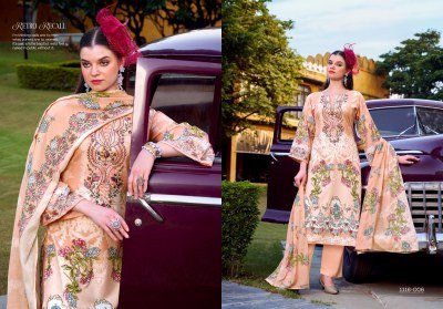 Needle Wonder Vol 3 Premium Cotton Suit with Heavy Embroidery And Mal Mal Dupatta Dress Material Wholesale dress material catalogs