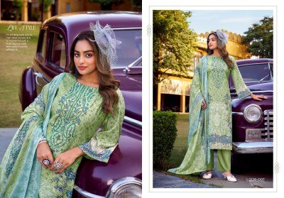 Needle Wonder Vol 3 Premium Cotton Suit with Heavy Embroidery And Mal Mal Dupatta Dress Material Wholesale dress material catalogs