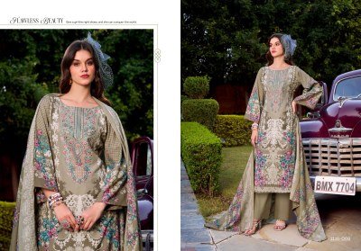 Needle Wonder Vol 3 Premium Cotton Suit with Heavy Embroidery And Mal Mal Dupatta Dress Material Wholesale dress material catalogs