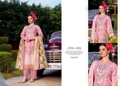 Romani Needle Wonder Vol 3 Premium Soft Cotton Festive Suits with Heavy Embroidery And Mal Mal Dupatta Wholesale readymade suit catalogs