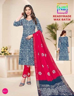 Nemi Wax Batik Vol 6 Kurti Pant With Dupatta set Wholesale Price  kurtis catalogs