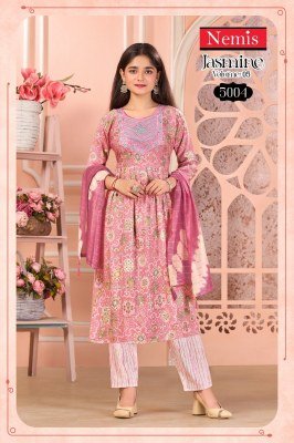 Nemis Jasmine Vol 5  Capsule Foil Print Top And Bottom with Fancy Dupatta Set Wholesale kurtis catalogs