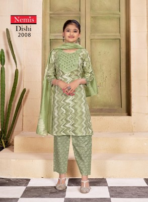 Nemis by Dishi vol 2 capsule foil print with embroidered readymade suit catalogue at low rate readymade suit catalogs