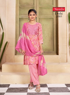 Nemis by Dishi vol 2 capsule foil print with embroidered readymade suit catalogue at low rate readymade suit catalogs