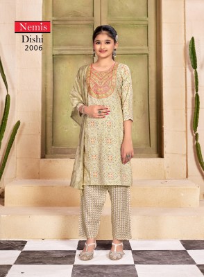 Nemis by Dishi vol 2 capsule foil print with embroidered readymade suit catalogue at low rate readymade suit catalogs