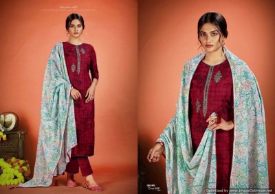 Netra vol 5 by Vastu pure cotton printed with embroidered kurti pant and dupatta catalogue at affordable rate readymade suit catalogs