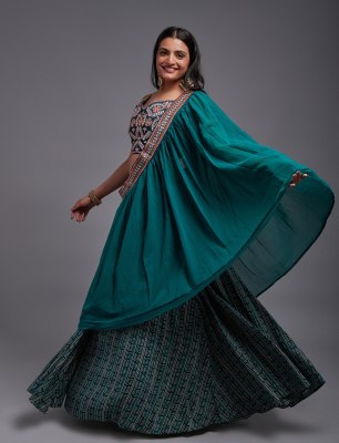 New Fusion style Lengha Choli Concept Frestival  