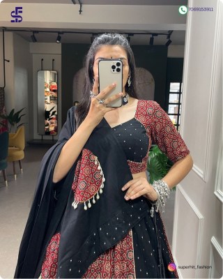 New Gorgeous Mirror Work Collection Lehenga Choli 2025 Pure Cotton Fabric Wholesale  lehenga choli
