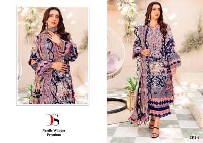 Niddle wonder by deepsy suits pure cotton with embroidered dress material catalogue at affordable rate salwar kameez catalogs