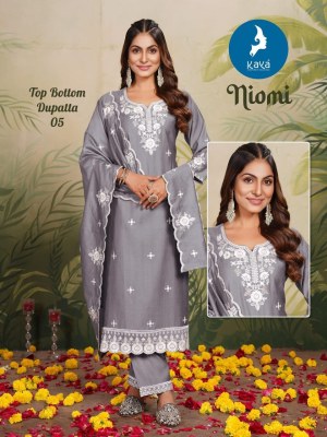 Niomi by Kaya Super Quality Streight cut kurti pant with dupatta catalogue readymade suit catalogs